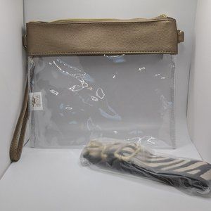 The Royal Standard Clear Wristlet/Purse